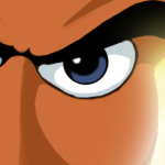 An angry eye by jamiem