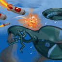 The alien menace must be dealt with decisively and ... ummm, with.. uh.. with big missiles! Yes, yessir. by maxtuckett