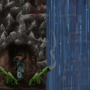 Operation : Cave by waterfall. Codename : PeanutBrittle and Nymphos. by maxtuckett