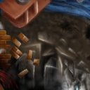 big crater..thing. by kemical