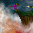 Girl shot in the back.... by Primal_r