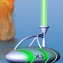 Power Source X-5 Providing Self Illuminated Green Stuff. by samuelf