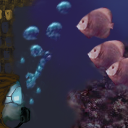 swimming with the fishies by miskate