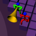 Cubes on a Tile. by samuelf