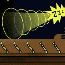 electic ray and candies by alegory