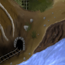 end of the line and a tunnel by a river? by antaydos