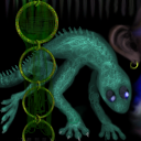 Lizard meets ear. by gecko