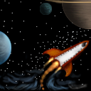 First tile. Generic space shuttle... by gecko