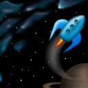 Rocket escape! (No.4) by indigoe