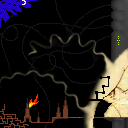 bats flying in the nite by shiftycapone