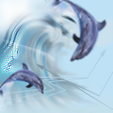 dolphinz and wavez by RawBone