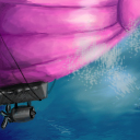 pink blimp! by cupcake