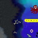 Second attempt at a tile.  It's entitled "Tropical Storm" and what you see is lightning.  Hopefully I pulled it off decent enough. :-x by Zapata