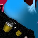 Cleaning up (More dark pixels on the right!) by ezo