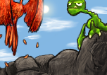 high atop the mountains by Freeek
