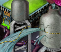 Nuclear Repair Shop by Essobie