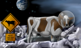 ...and the cow jumped onto the moon by root88