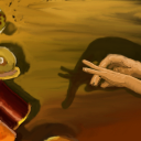 everyone loves shadow puppets, even food? what? i should stop typing n.. by carishon