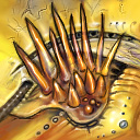 Orange Spikes by elmo-lester