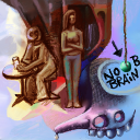 "noOb brain" (come on! hate me fucker!) by jito