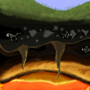 journey to the center of the earth by Gryphx