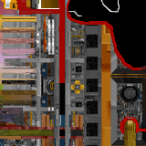 circuit board with pet. by PixelPolisher