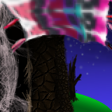 spider nest under falling blanket by goldflesh