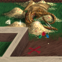 Smaug doesn't live in a cave. He lives in a Labyrinth. And he sees that one little coin that got away. by gecko