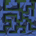 The blue labyrinth... by Primal_r