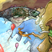 fixed highlighted borders (one of the most classic mistakes) also fixed up the tile and changed it.. (: baloons, sky, a fish... what part of that doesn't you understand? by heinzon