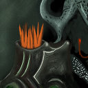 I worked on this upsidedown just for fun. by fraxyl