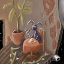 My first tile ever ^^ I really didn't know how to use the stuff on the right so I made it like it's in front of the rest. by Codexus
