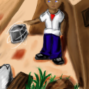 Playing with a cube by KILE