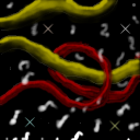 Third try. I'm actually happy with this one... loopy cable-y abstract motif thingless thing. by Windrider