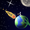 Earth Takes it from both ends while innocent bystanders Roast marshmellows by koRnDogg