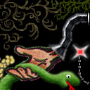 003-Snake in Hand by Kareru