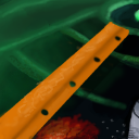 don't ask me what this is, I just like orange against green by DanteLives