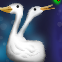 Two-headed space goose by jsb