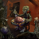 eat only the smartest brains at 'chez morgue' by fidgit