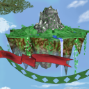 First tile - Floating Island by Maagic