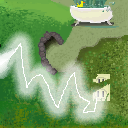 a bathtub, a tunnel and danger! by thebigmeanie