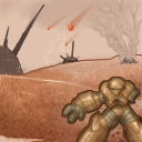 desert mechs and destruction. by hijinx