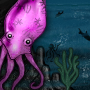 Shiny squid monster! by hijinx