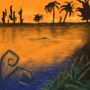 crocodiles are never sleeping by 111