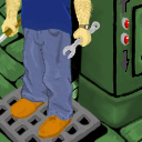 The worker takes a lift by so0l