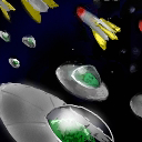 rockets & saucers by MarXidad