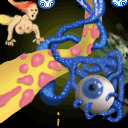 Blue Ball Lusting for the love of a Star by TheWebCzar