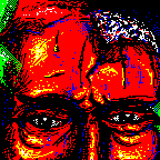 half face and brain by heinzon