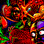 pixel hell (hope this turns out well!) by virtue1