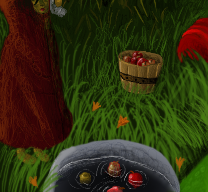 Bobbing for apples by ezo